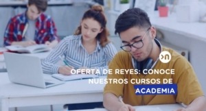 oferta de reyes 2x1 en cursos en academia