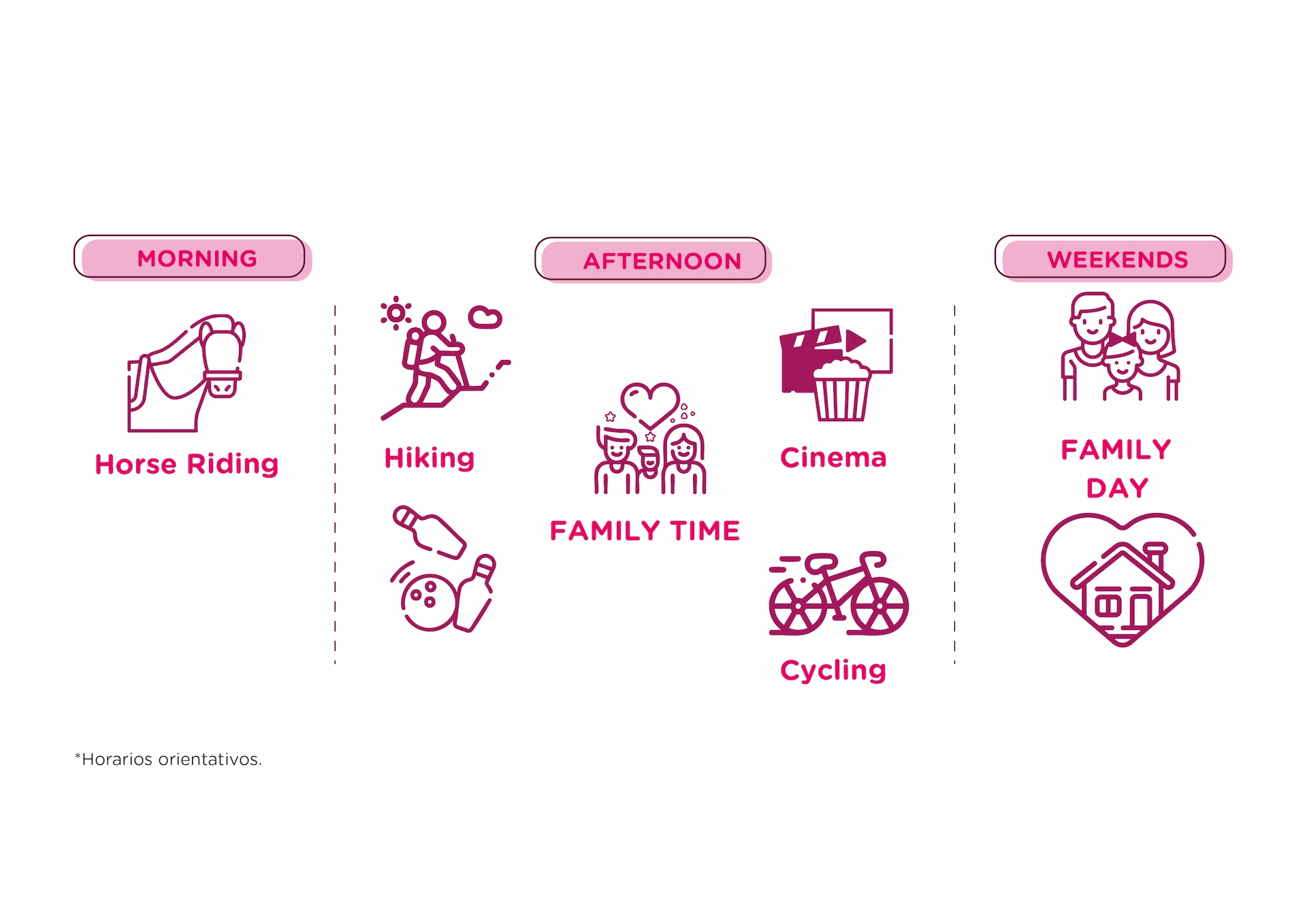 HIPICA timetable - CAMPAMENTOS DE VERANO EN IRLANDA 2026
