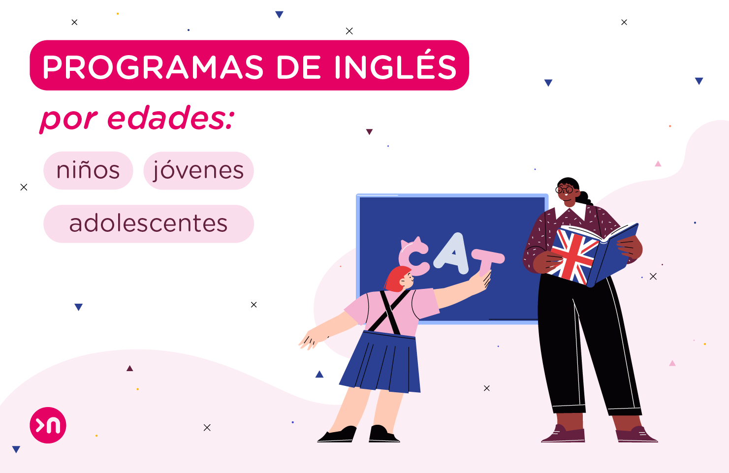 Programas de inglés por edades niños, adolescentes y jóvenes