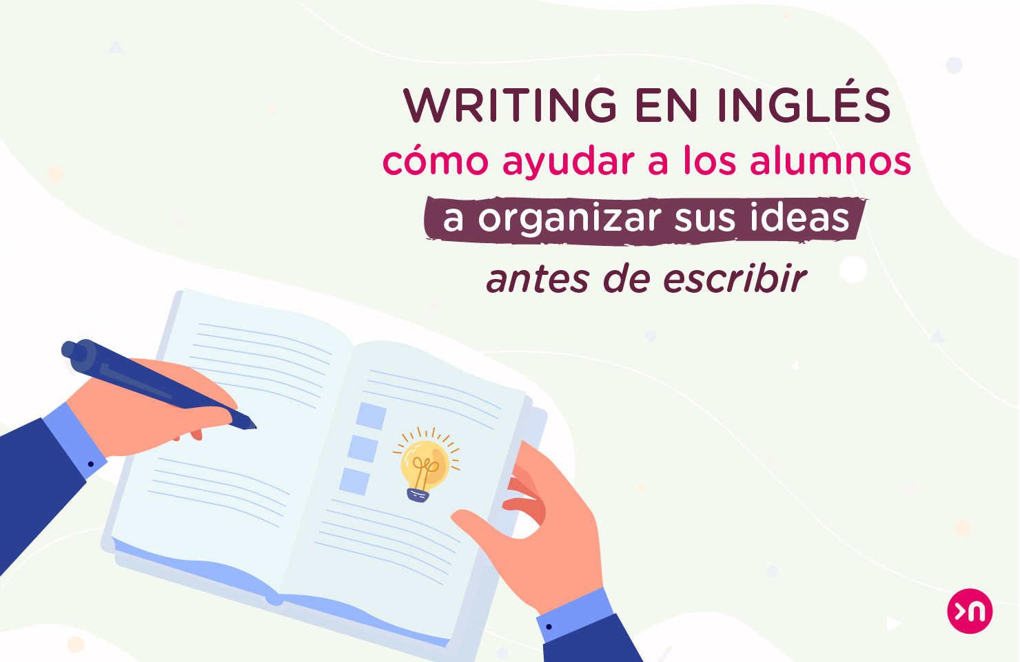 Writing en inglés cómo ayudar al alumnado a organizar sus ideas antes de escribir