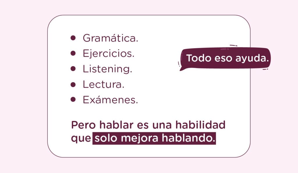 Bloqueo al hablar inglés