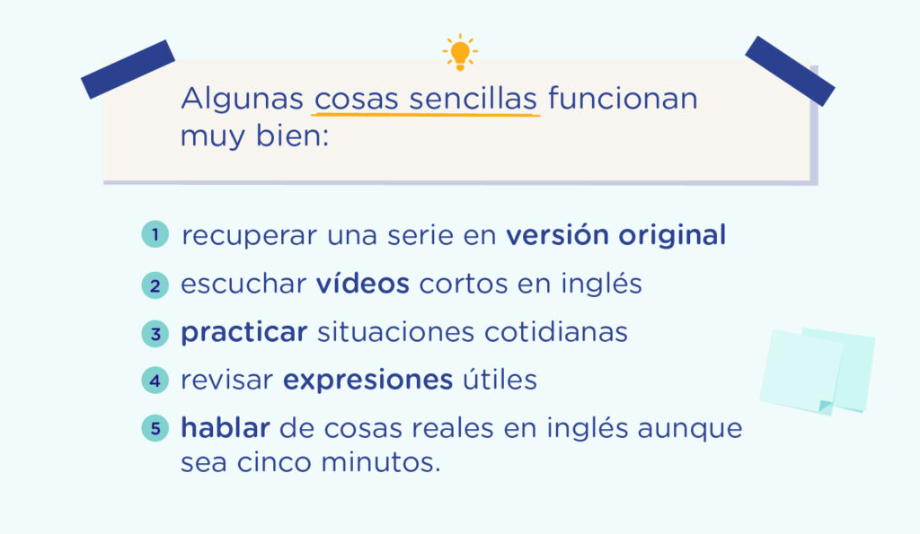 Estancia de inmersión lingüística de verano