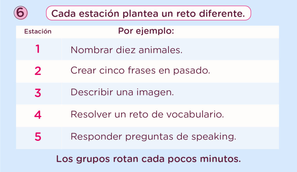 7 efectivas actividades de inglés al aire libre