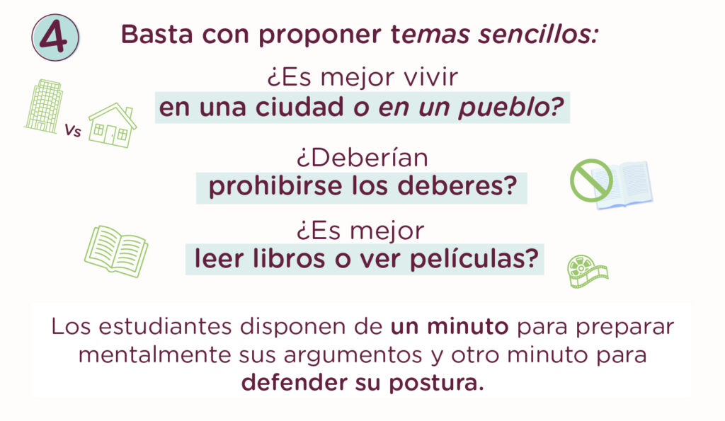 7 potentes actividades de speaking sin materiales
