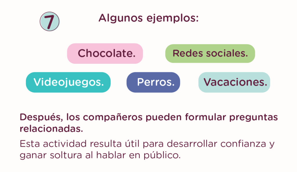 7 potentes actividades de speaking sin materiales