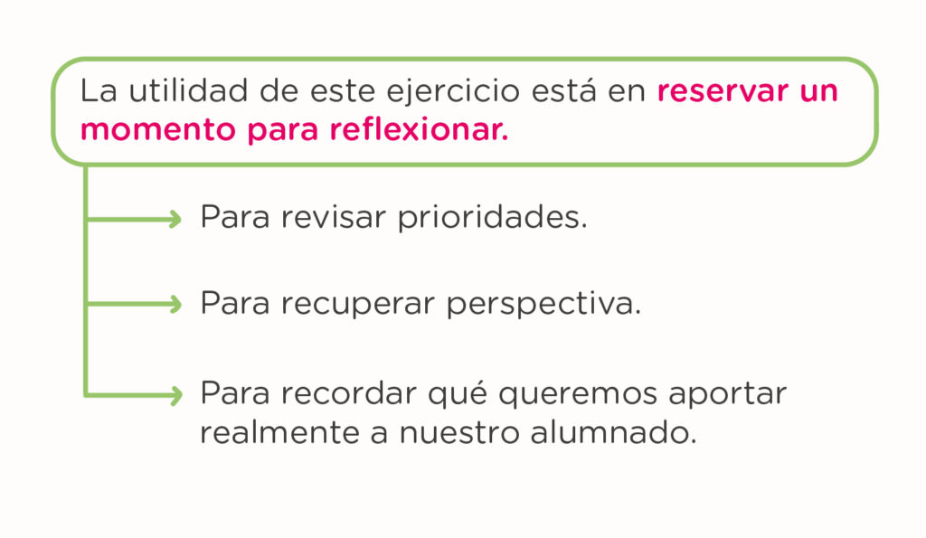 preparación del curso escolar