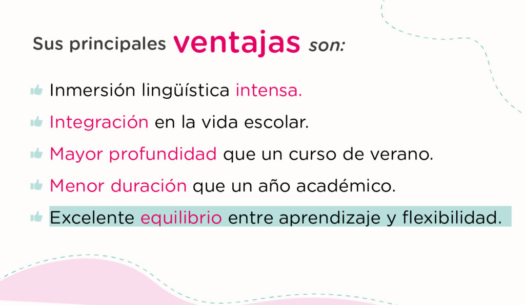 Programas de inmersión en inglés