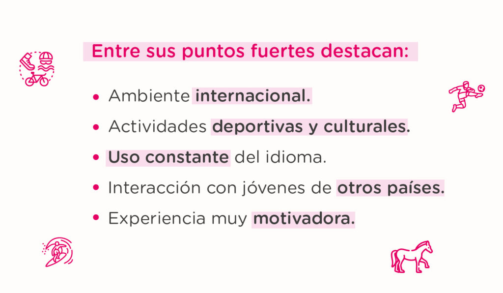 Programas de inmersión en inglés
