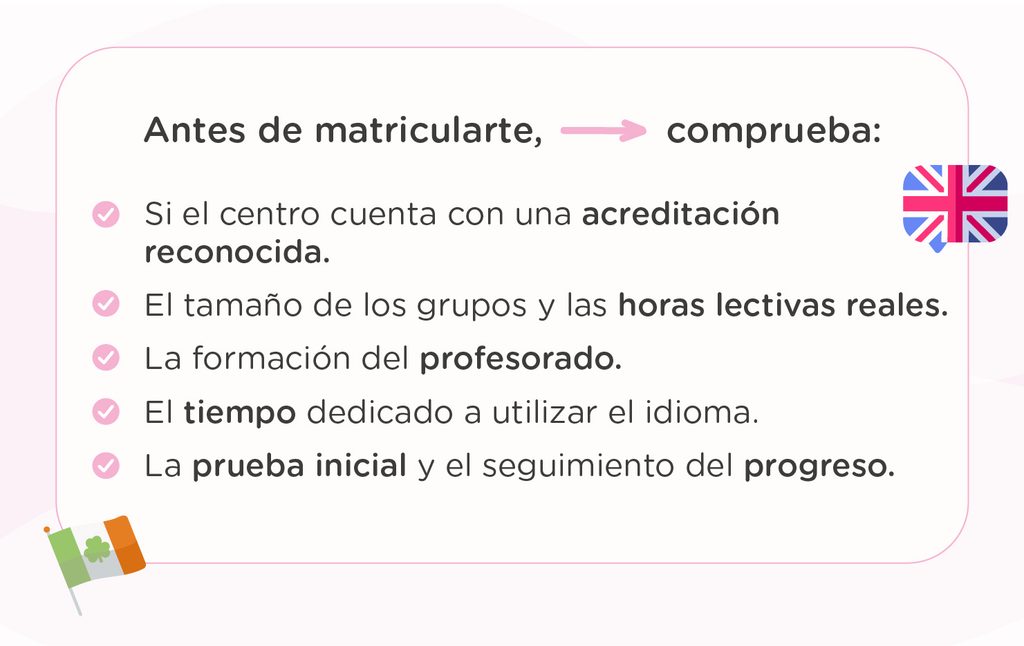 Irlanda vs Inglaterra para mejorar inglés cuál es mejor